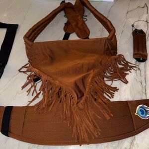 Artipoppe Zeitgeist Tan Fringe Carrier